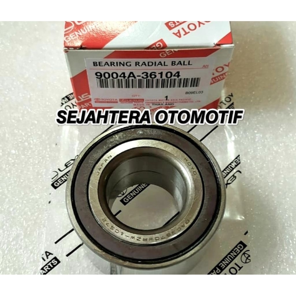 BEARING RODA DEPAN AGYA/AYLA ORIGINAL TOYOTA