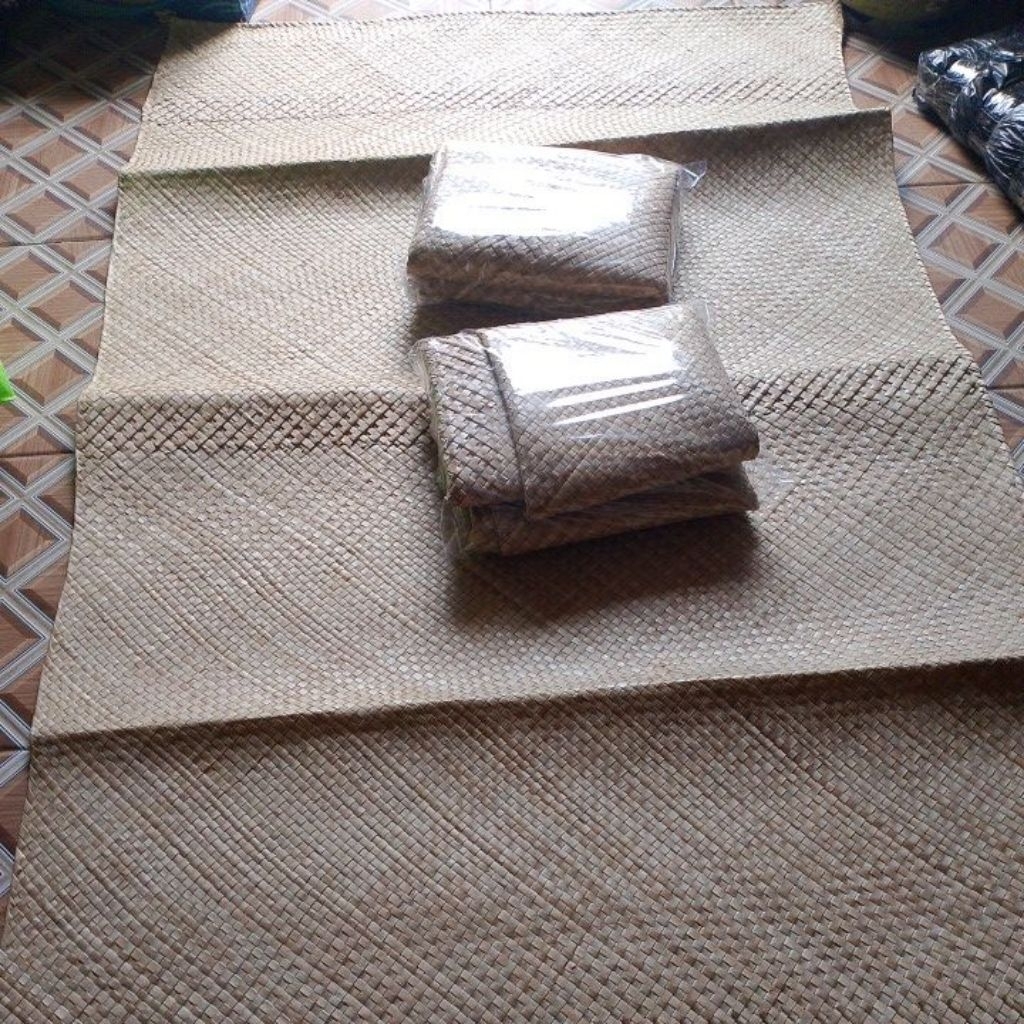 tikar pandan anyaman lentur tikar pandan putih halus