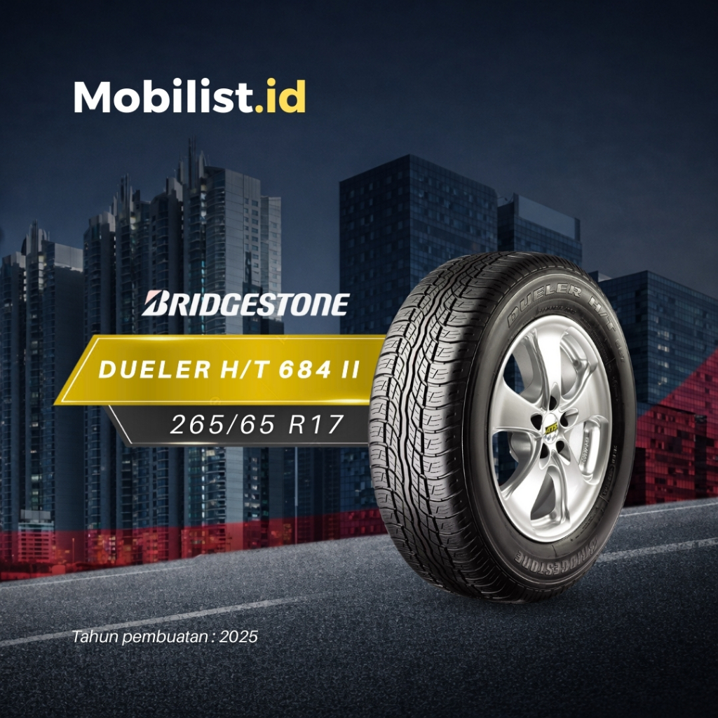 Ban Mobil Bridgestone Dueler D684 H/T II 265/65 R17  | Pajero Fortuner