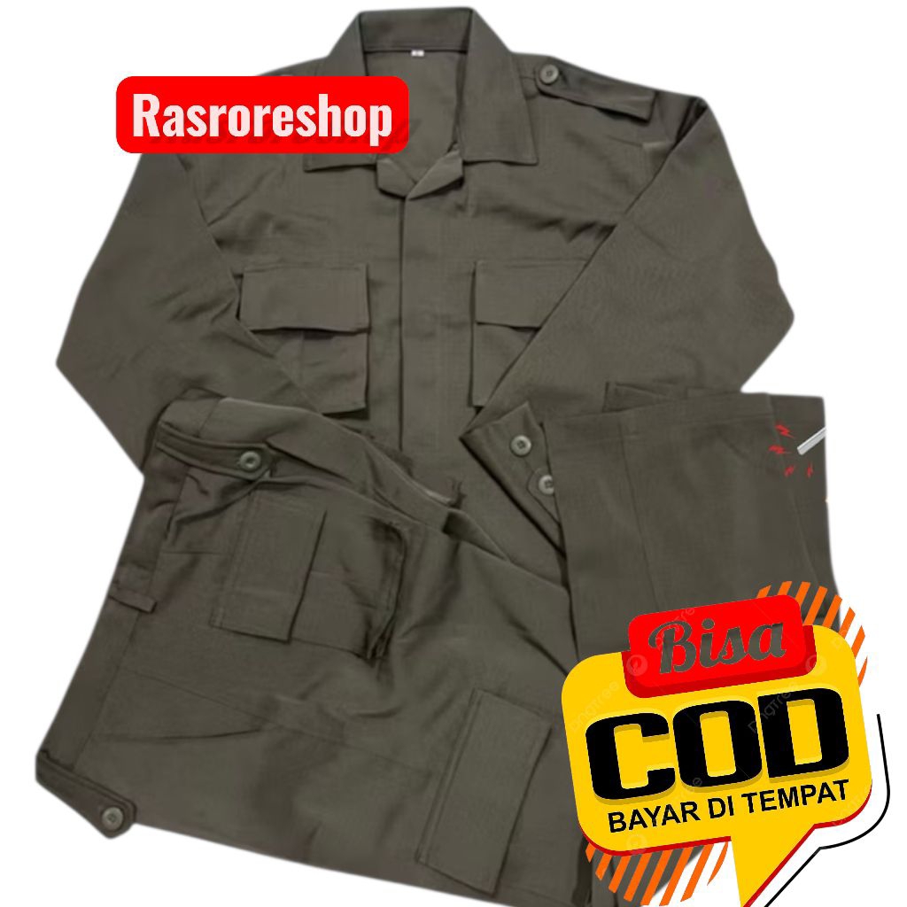 Seragam PDL satpol pp seragam pdl pol pp bahan ripstop