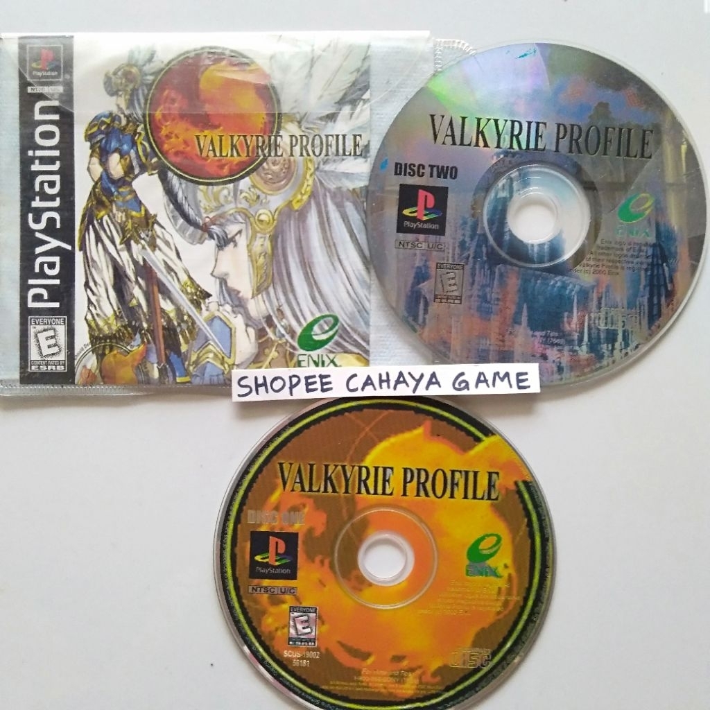 kaset ps1 kopab valkyrie profile dua disk
