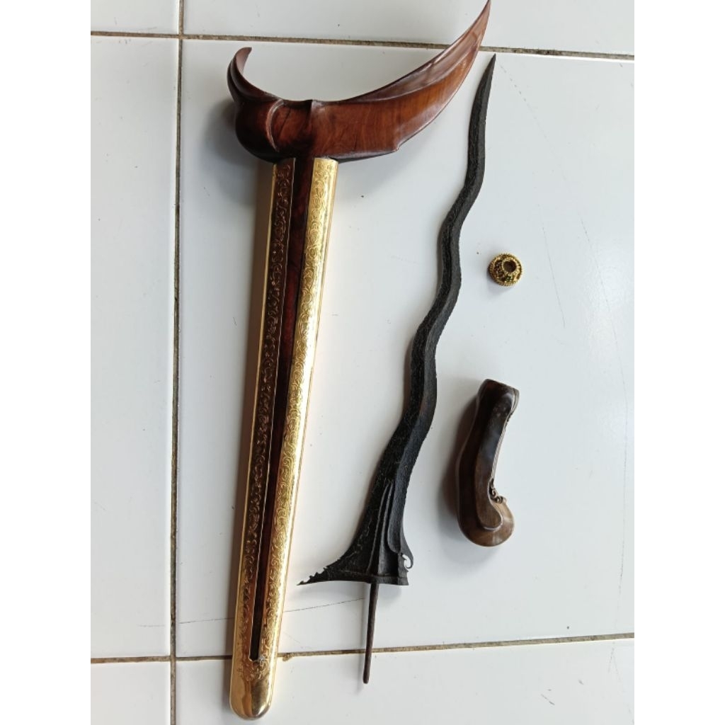 keris Luk 7 carubuk era Mataram senopaten sepuh
