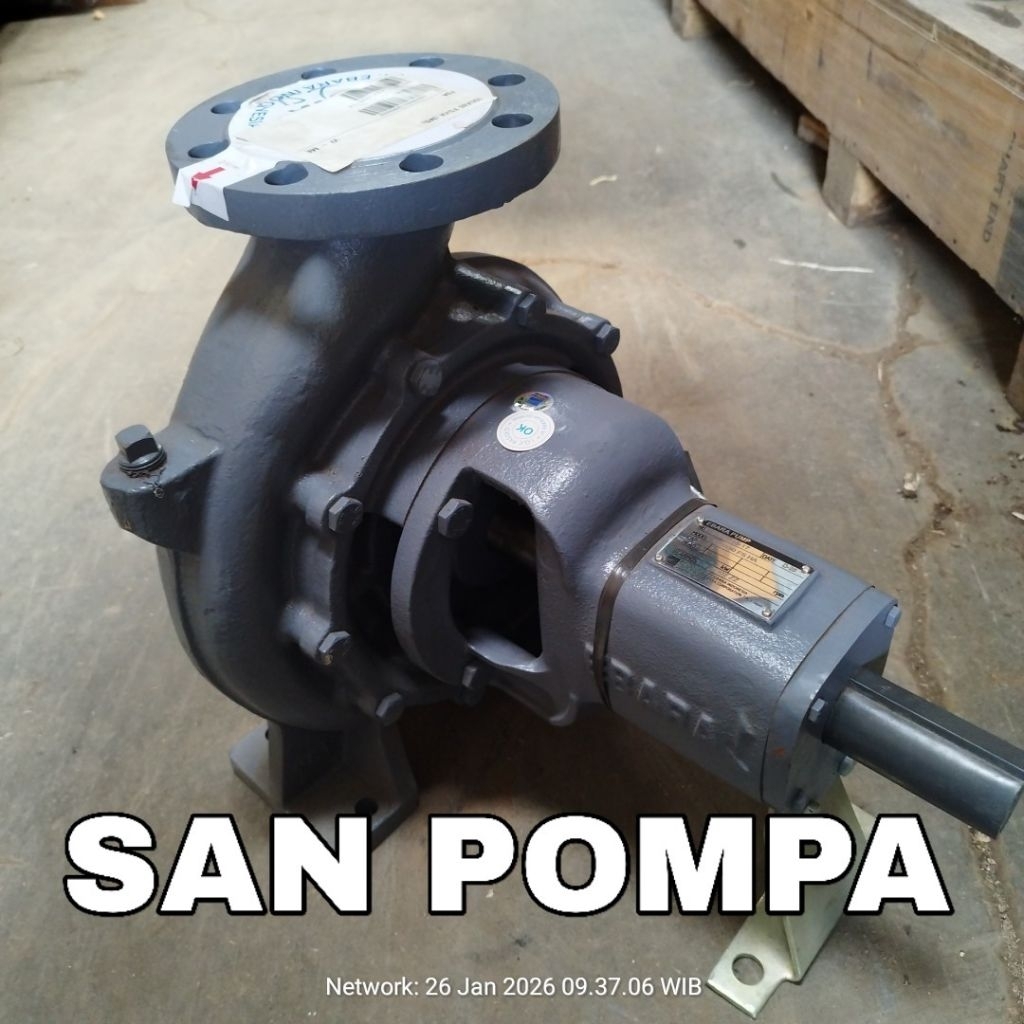 pompa Centrifugal Ebara 100x80 FSHA Mechanical Seal Pompa Air Ebara 100x80 FSH MS