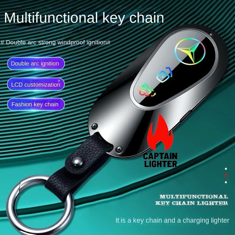 Korek Api Elektrik Usb Plasma Carger Bisa Cod dengan Free Box& Tali Gantung / Korek  Api Elektrik HB