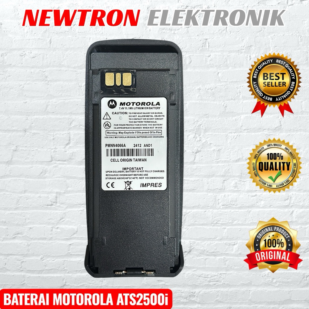 Baterai HT Motorola ATS2500i Lithium Impres XIR P8260 P8268 P8600 P9268 P8200 ATS 2500i IMPRESS