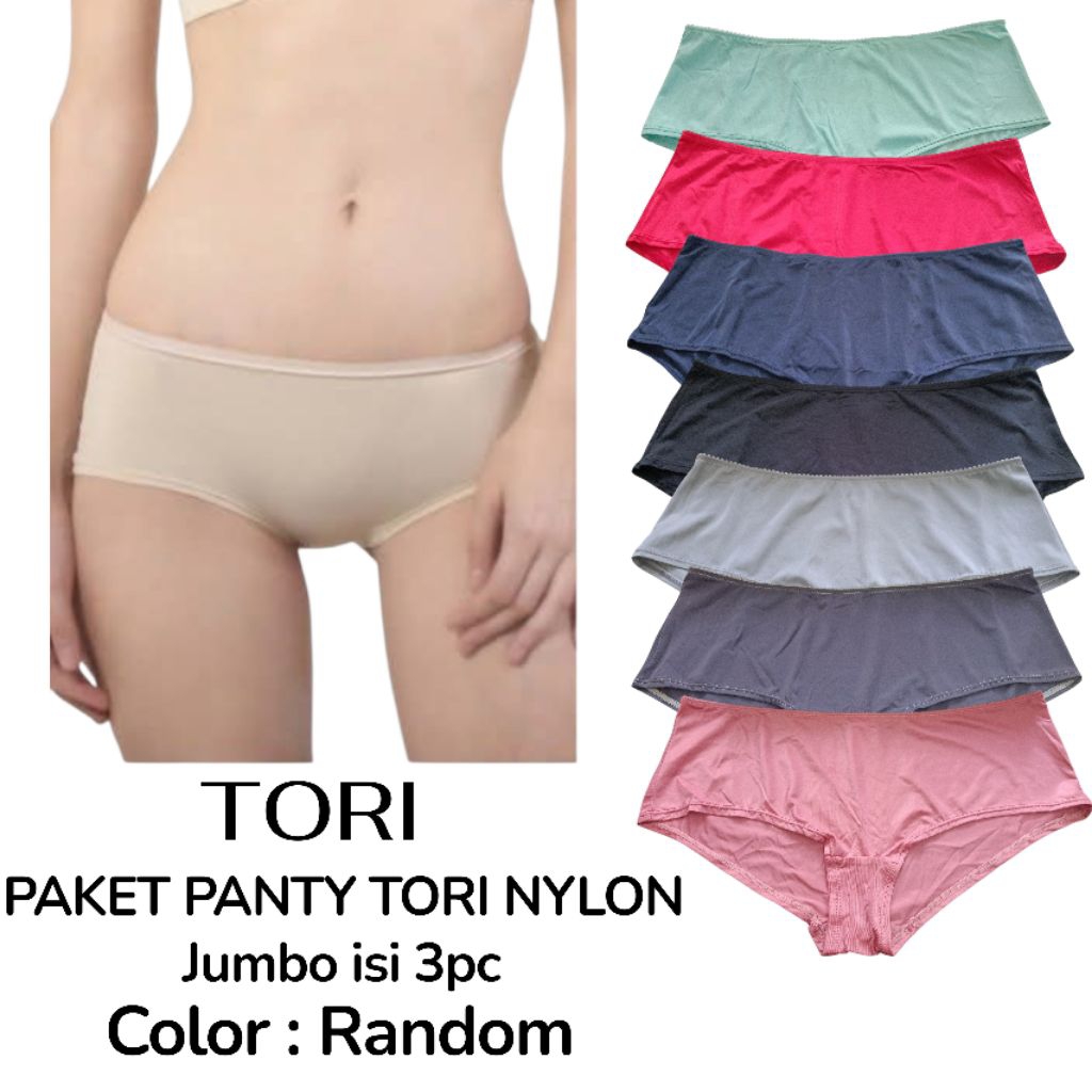 Paket Panty Boxer Jumbo Nylon