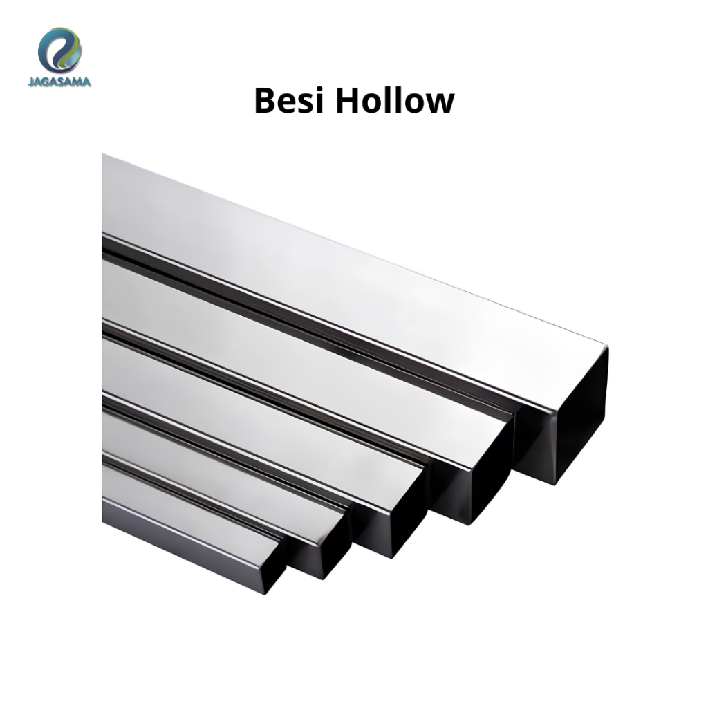 Besi Hollow Galvanis 6 Meter Tebal 2mm | 40x40 40x60 50x100 | Bahan Konstruksi