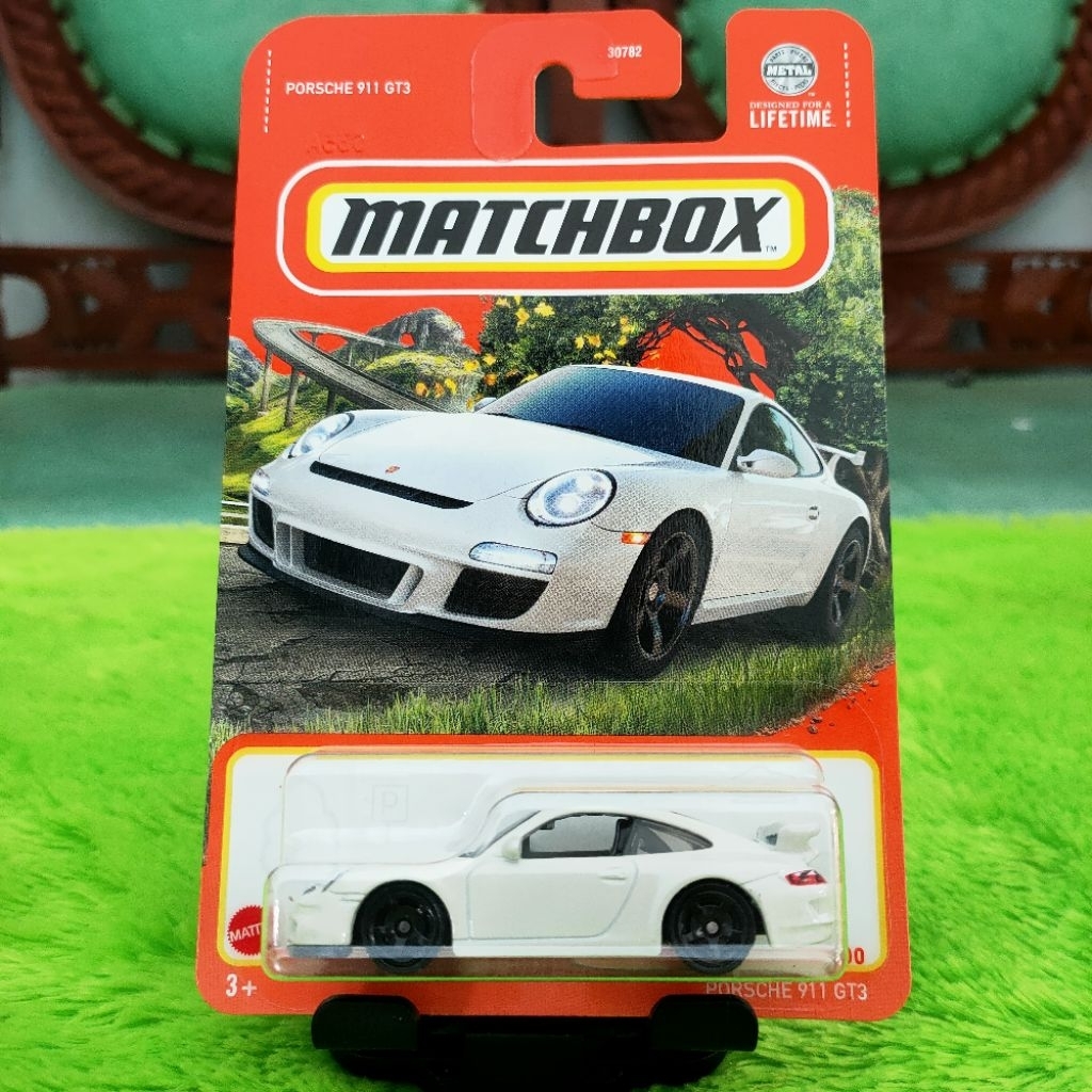 Matchbox Porsche 911 GT3 White Putih