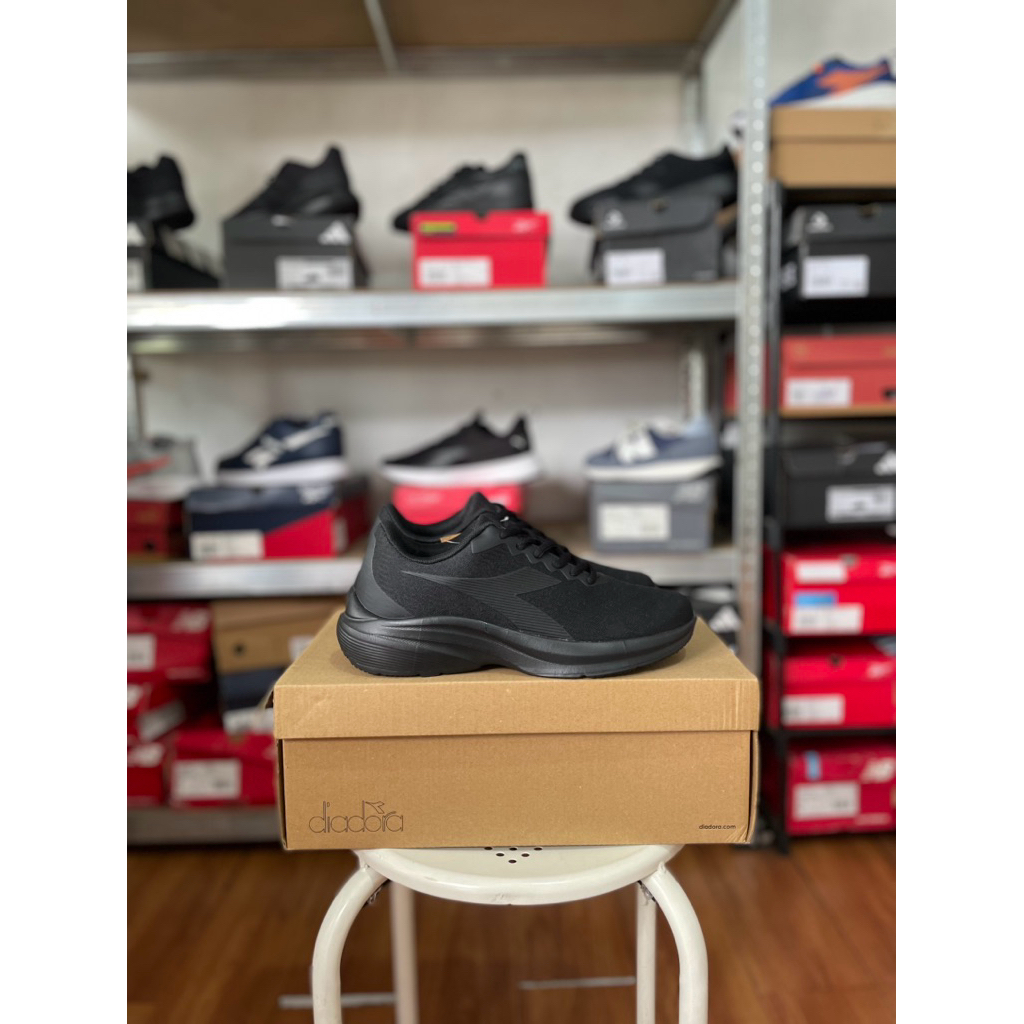 Diadora Noken Full Black Original Resmi