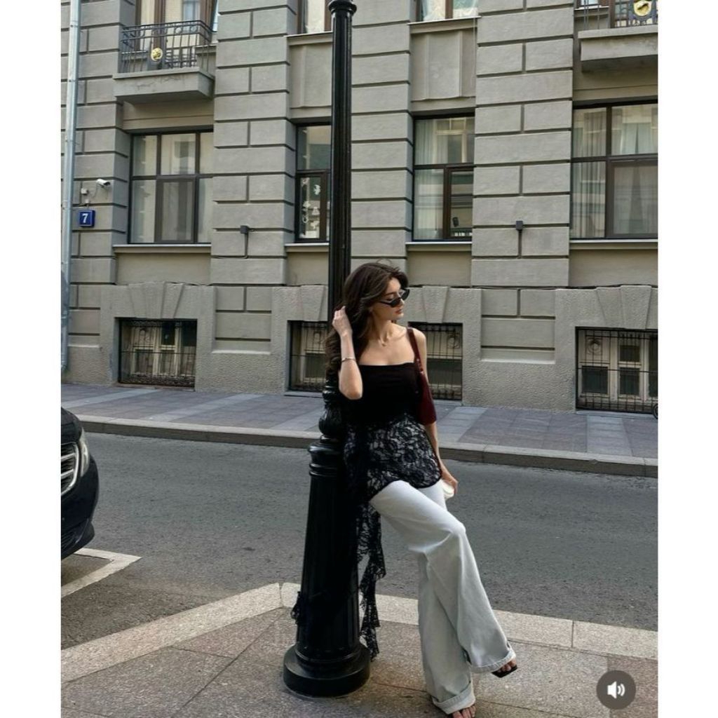 Lady Lace Skirt / renda outer rok ruffle / skort lace