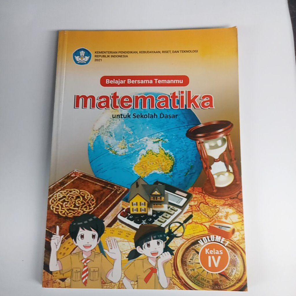 buku matematika kelas 4 SD volume 1 mendikbud BSE