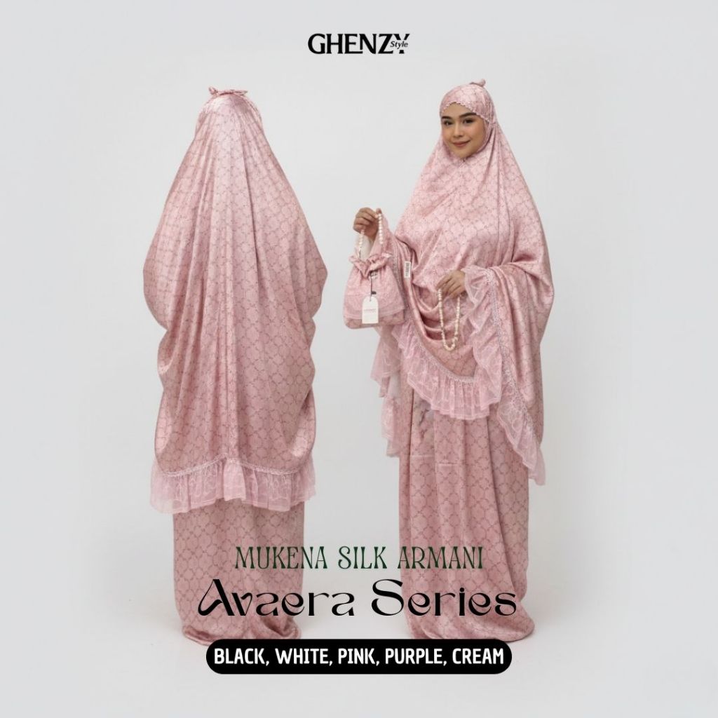 GStyle Mukena Armani Silk Avaera | Mukena Armani Silk Premium | Mukena Kekinian
