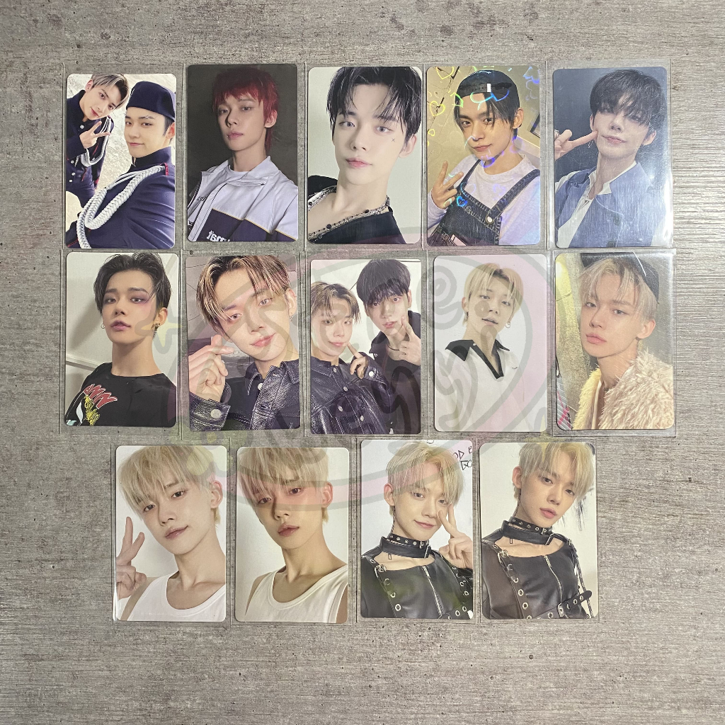 PHOTOCARD OFFICIAL PC TXT YEONJUN TAEJUN YEONBIN SOOBJUN CW STANDARD GGUM POB TCC FOE POB JAPAN LD T