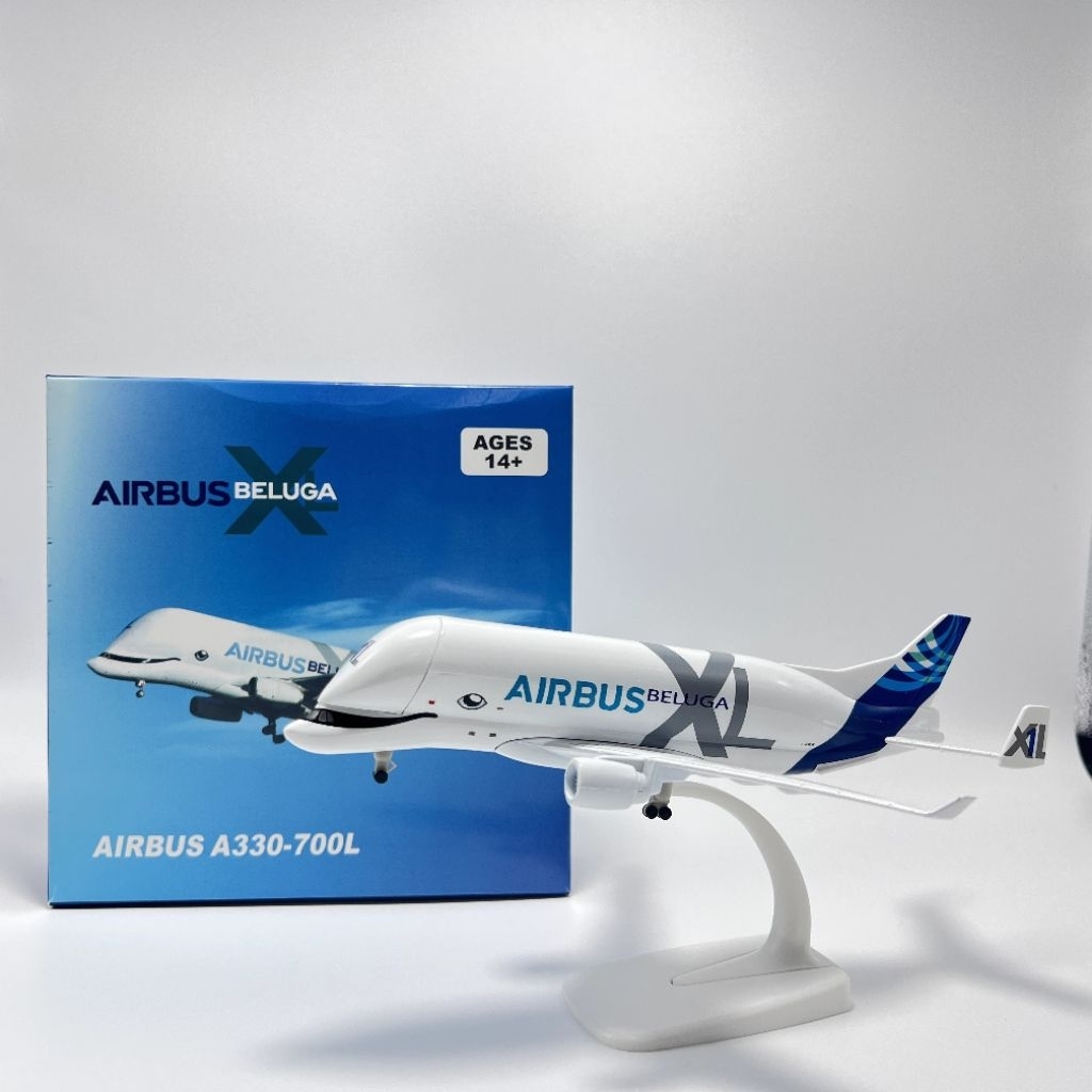 AIRBUS BELUGA XL A330 - 700L MINIATUR PESAWAT DIECAST PAJANGAN