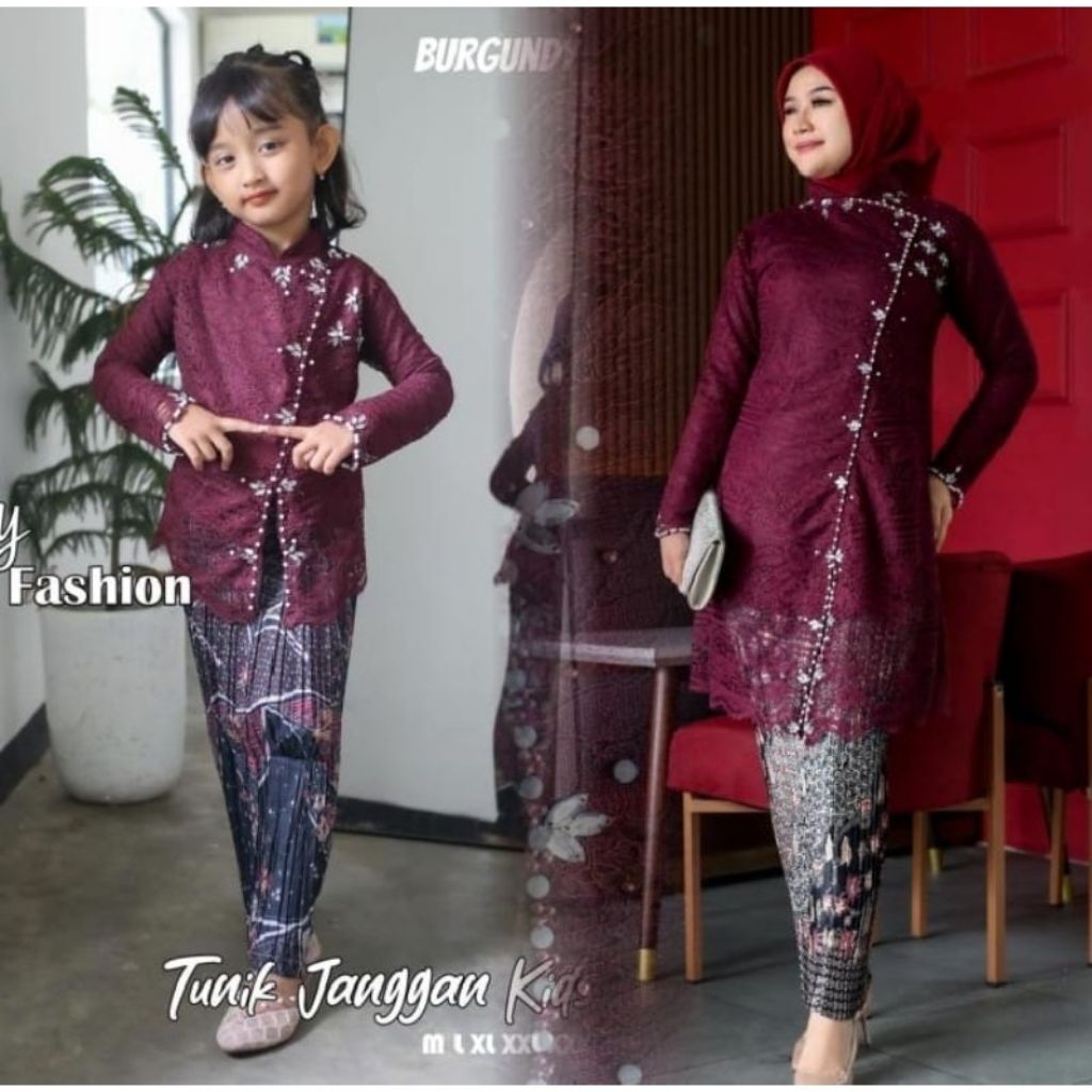 New Couple kebaya Anak Dan Ibu / Kebaya Modern / Kebaya Masakini / Kebaya Pesta Mewah / Kebaya Moder