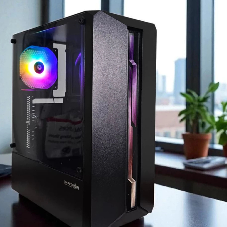 PC GAMING CORE I5 7400 ASUS B250 RAM DDR4 16 GB SSD SIAP PAKAI
