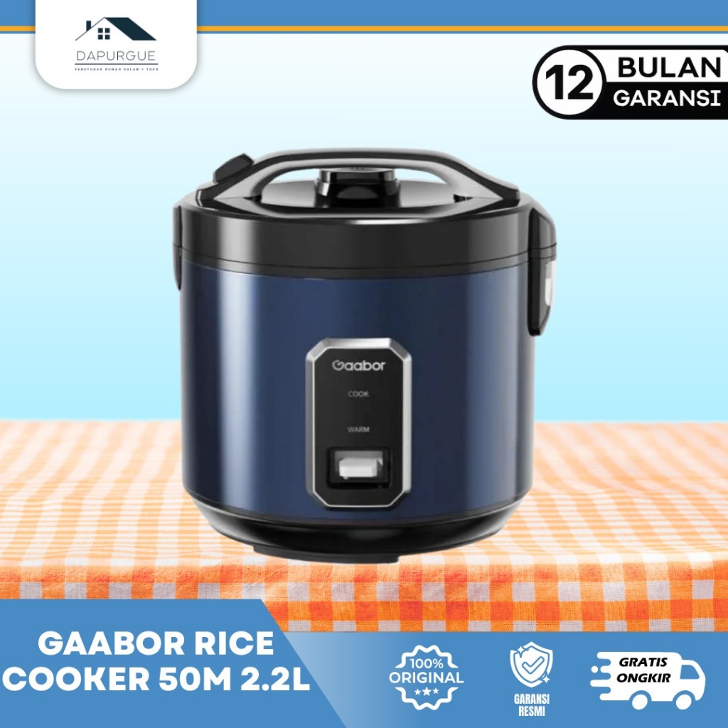 GAABOR Rice Cooker RC-50M Kapasitas 2,2 Liter