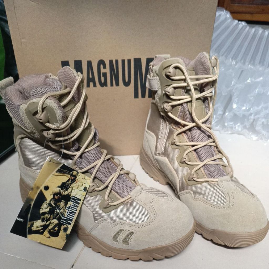 Sepatu boot Tactical Magnum Spider import Sepatu Pdl Magnum 8 in Sepatu Gunung