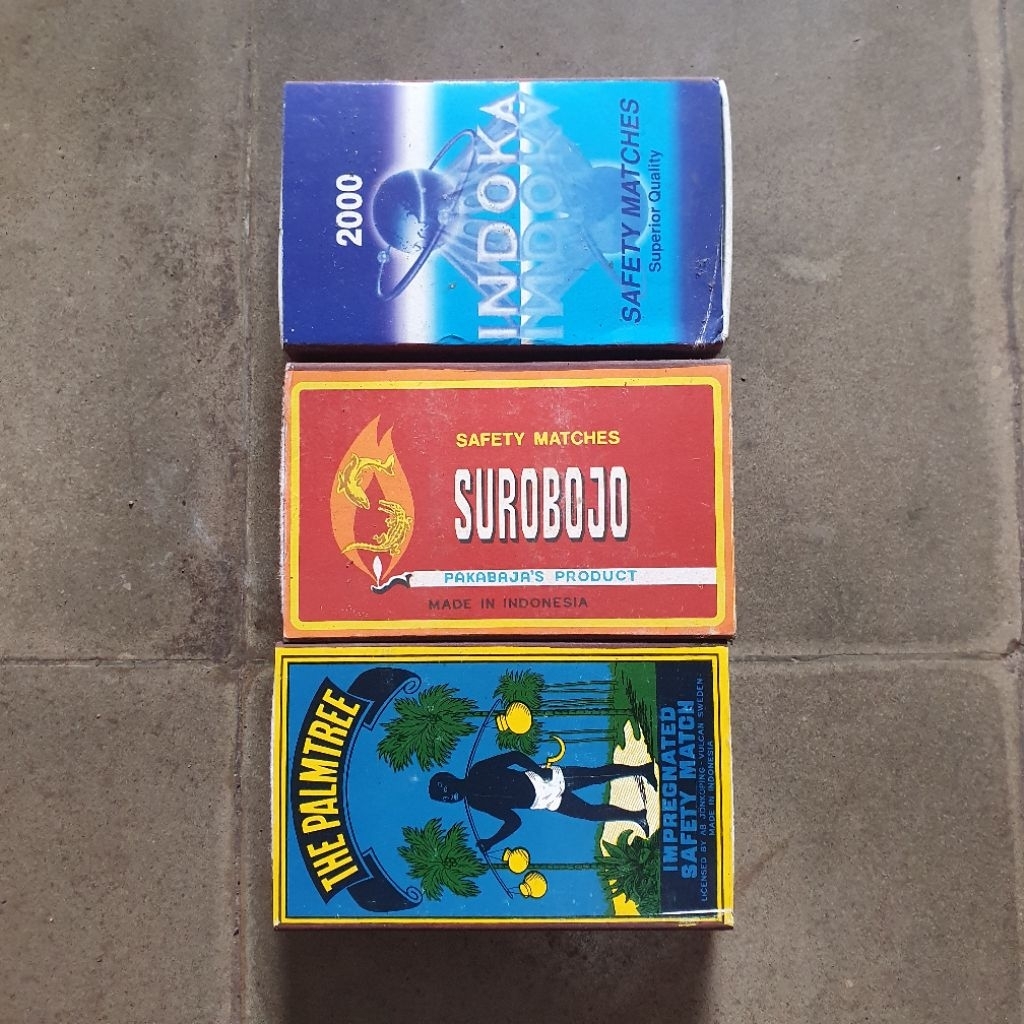 Korek Api Kayu Vintage Jumbo/Korek Api Kayu Jadul Jumbo