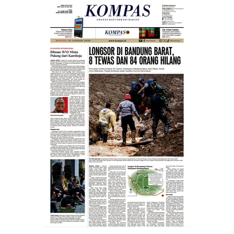 Koran/Harian KOMPAS Terbaru 2026