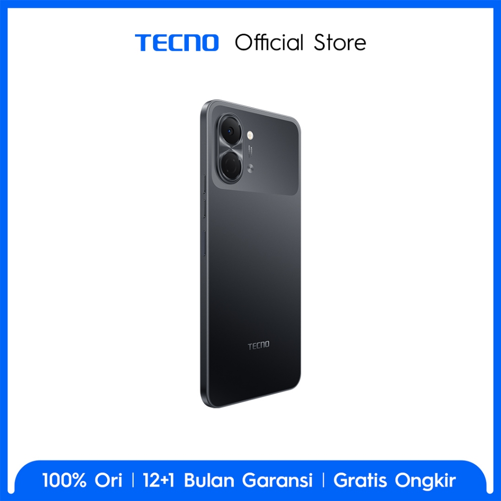 TECNO SPARK Go 3 4GB+4GB*/128GB, IP64, 6.75' HD+, 120Hz Smooth Display, 5000mAh, 15W* Charging, Freelink Communication, TECNO AI - sparkgo3 - Gambar 4