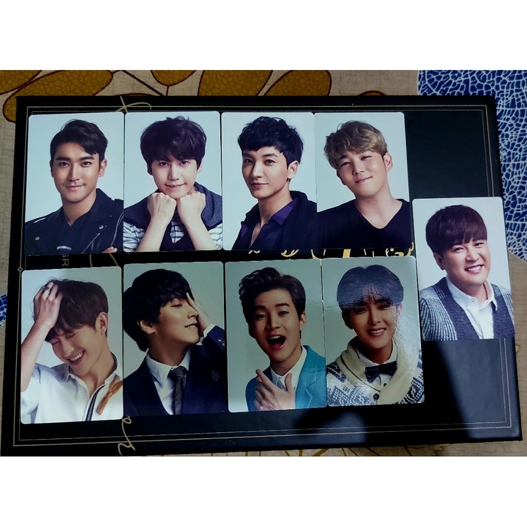 SUPER JUNIOR PHOTOCARD OFFICIAL