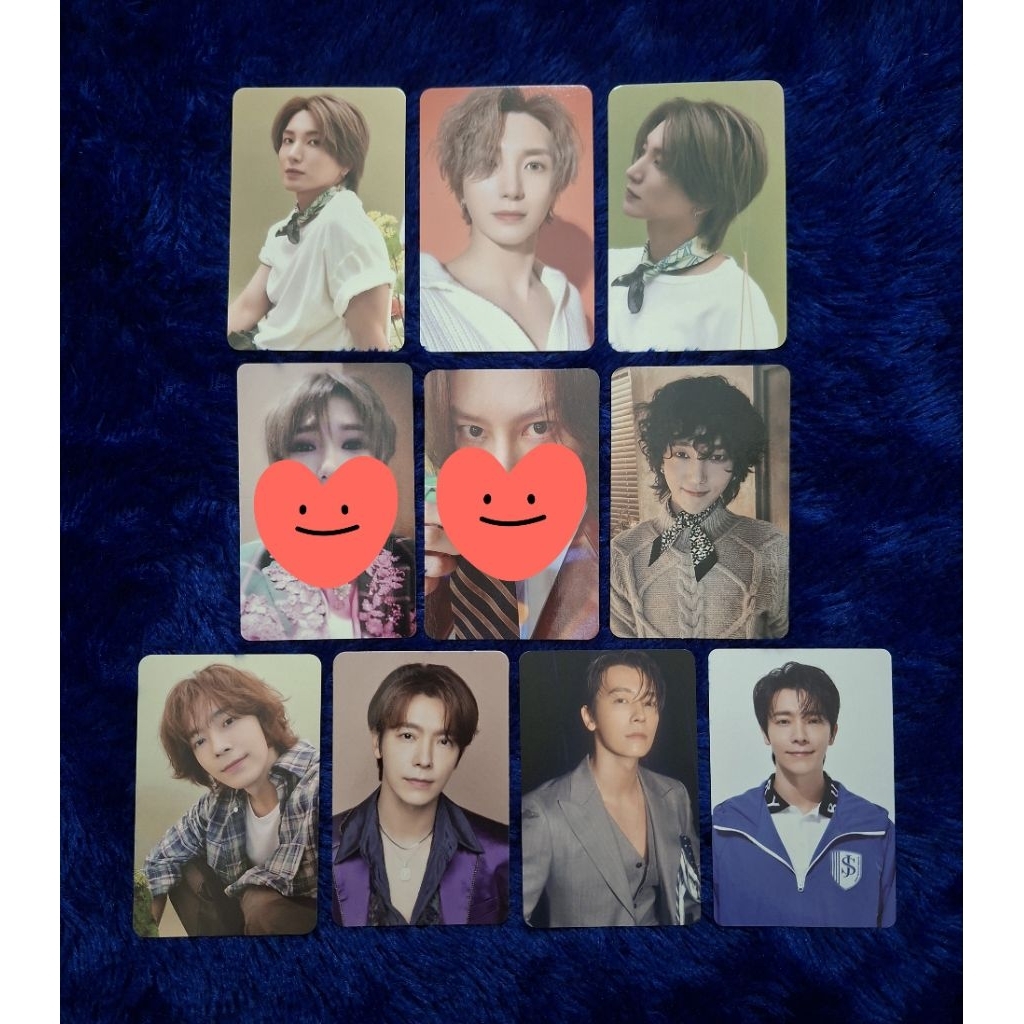 Super Junior Photocard Leeteuk, Yesung, Donghae