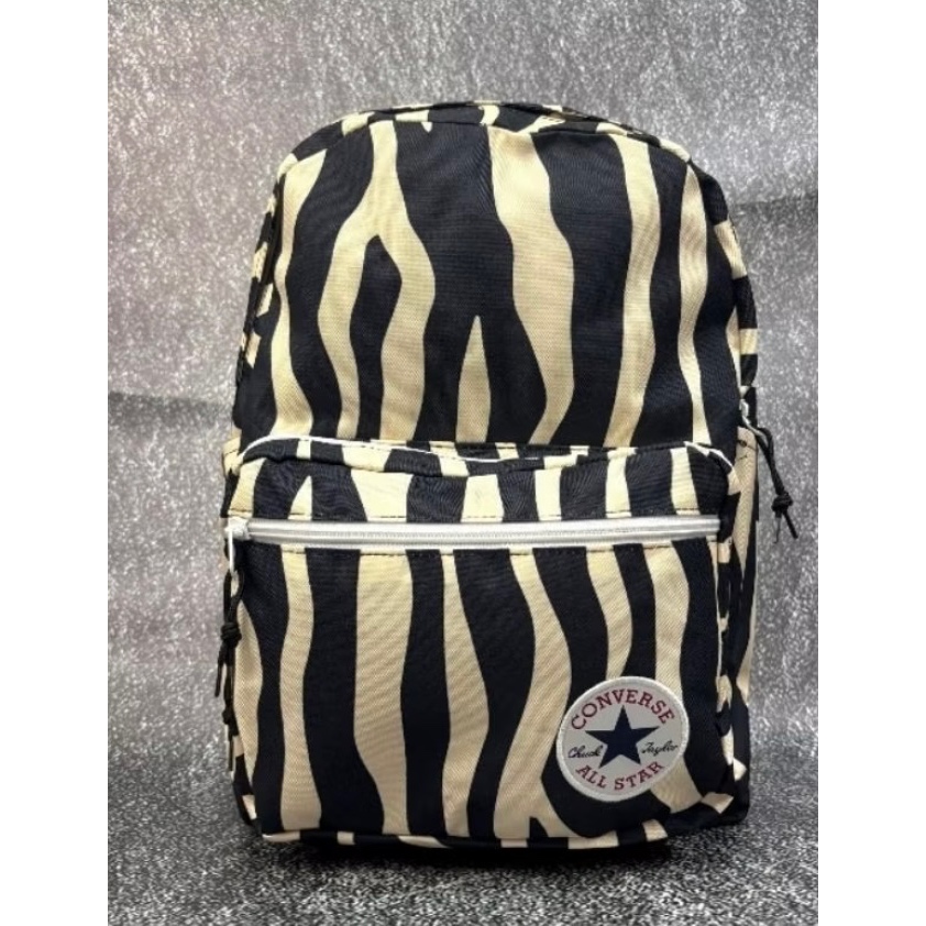 TAS RANSEL CONVERSE ALL STAR ZEBRA MOTIF ORIGINAL BLACK ZEBRA BACKPACK / TAS RANSEL PRIA WANITA / TA