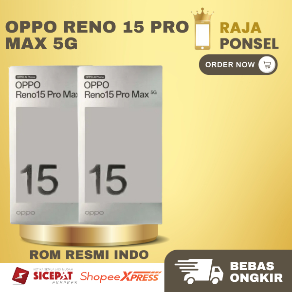 Oppo Reno 15 Pro Max 5G 8/256GB 12/256GB 12/512GB