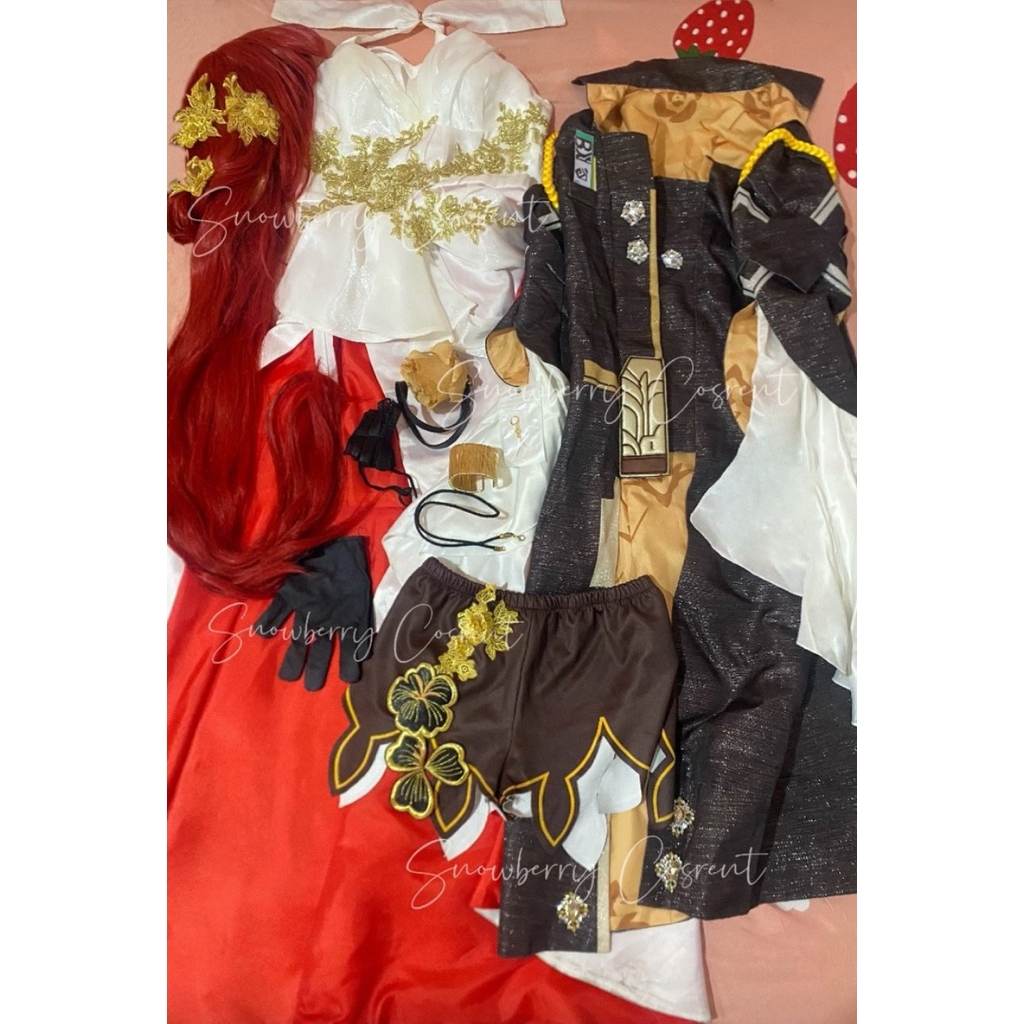 FULLSET COSPLAY HIMEKO HSR / COSTUME COSPLAY SECOND