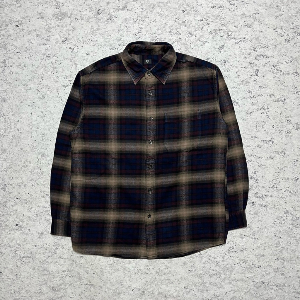 Kemeja Flanel Veterano Uniqlo Veterano Flannel Shirt