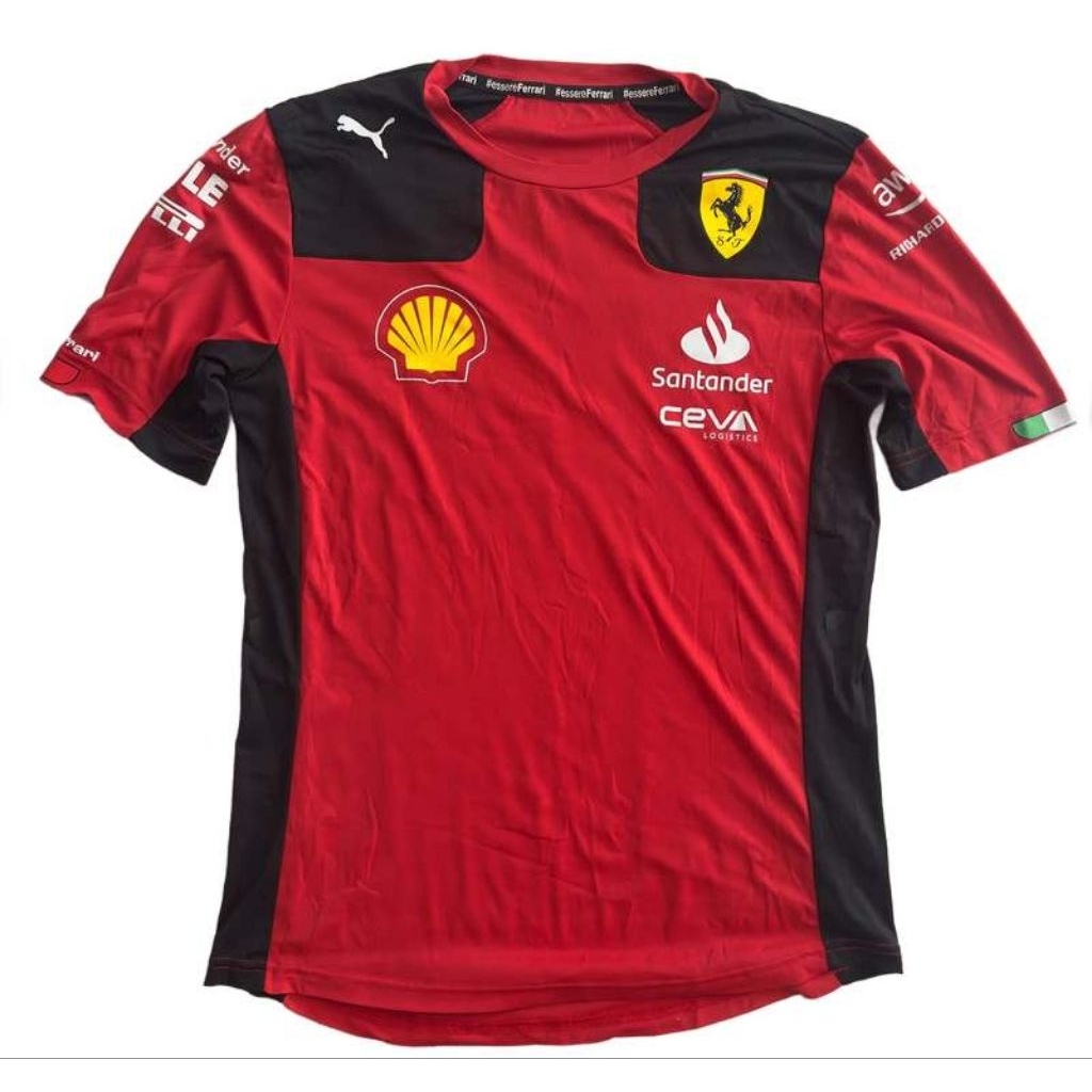 Ferrari F1 2023 Team Issue Puma T-shirt - Kaos Pria