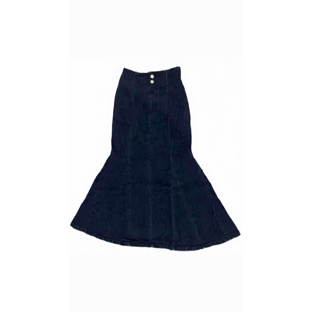PRELOVED ROK JEANS DUYUNG COLZA | MERMAID SKIRT