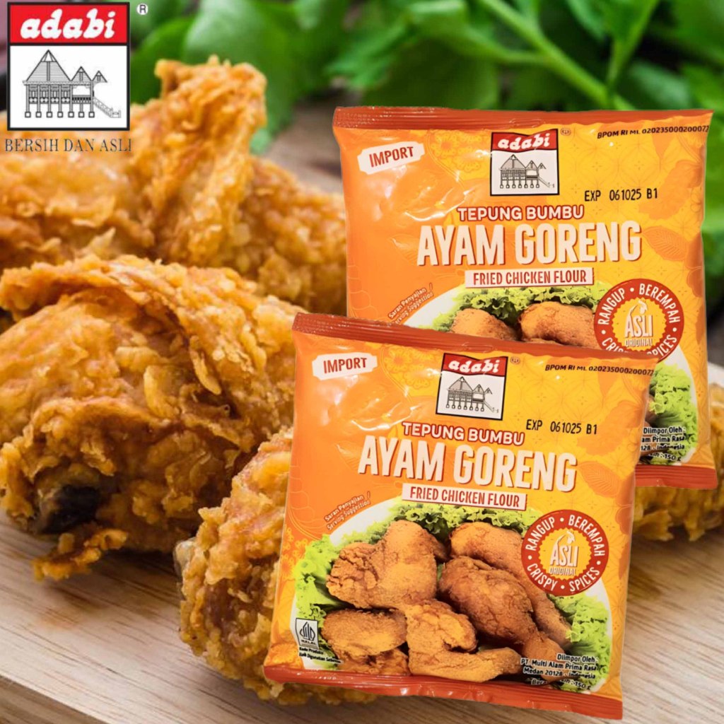 ADABI TEPUNG AYAM GORENG CRISPY 150GR