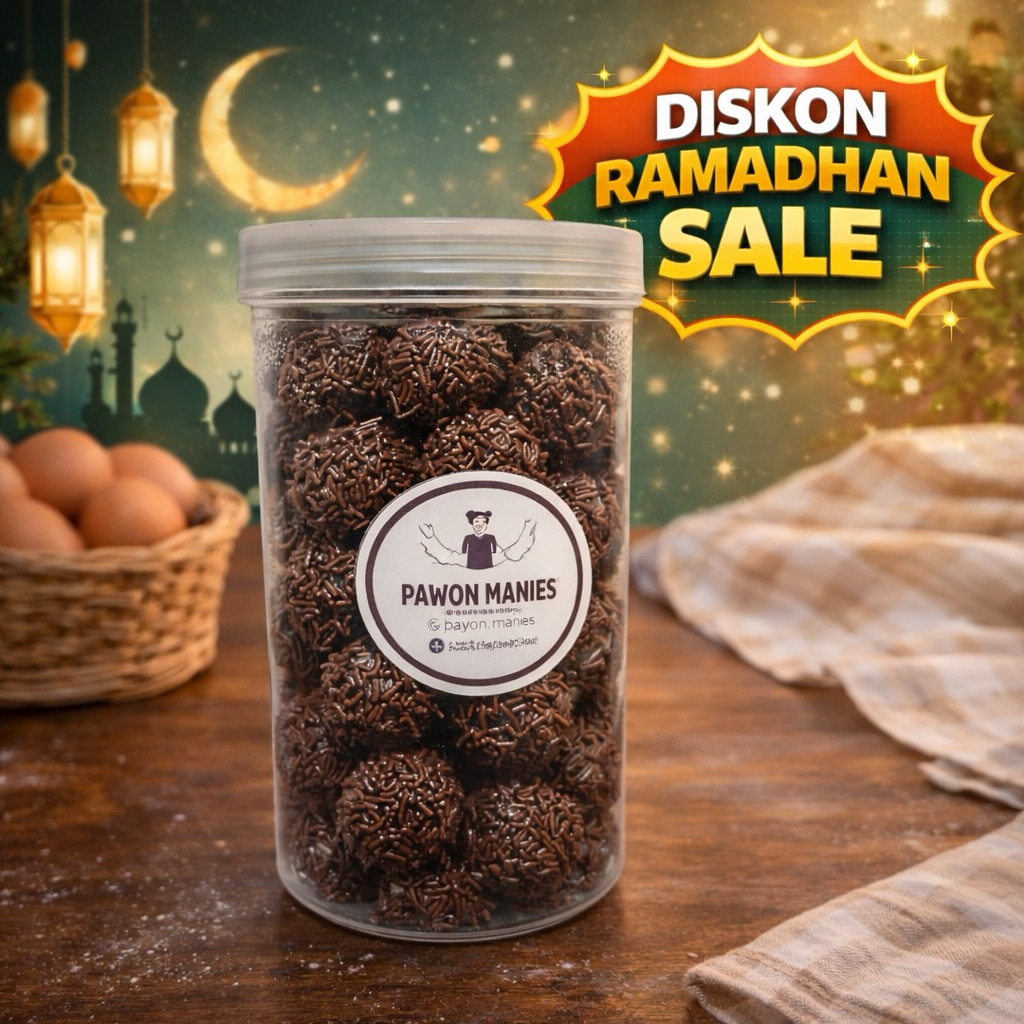 Rambutan coklat/kue lebaran/kue kering/ bola coklat chocobal