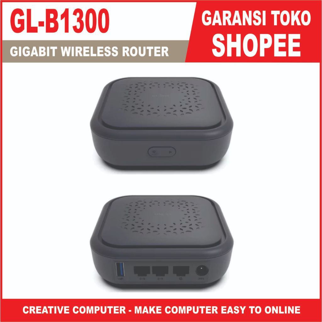 GL INET GL-B1300 GIGABIT WIRELESS ROUTER