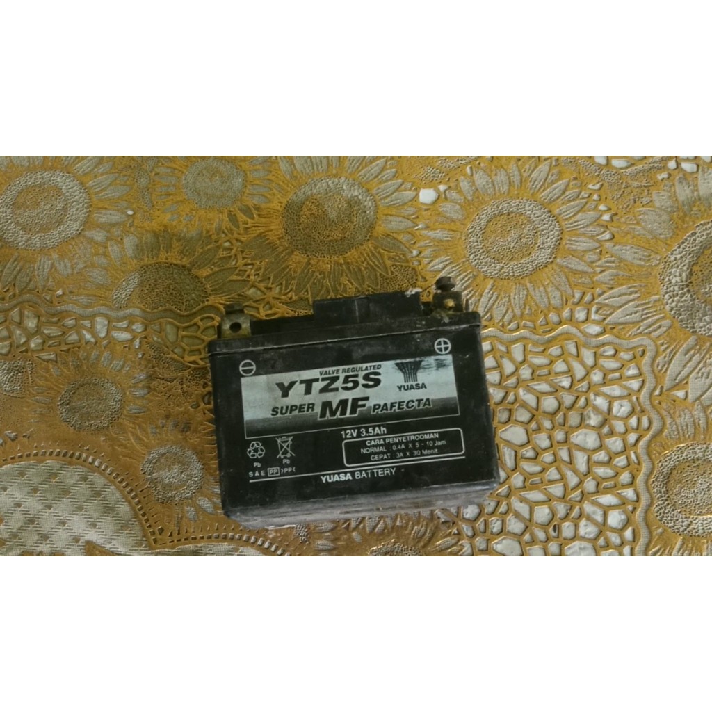 aki kering bekas sudah mati sesuai gambar dan deskripsi