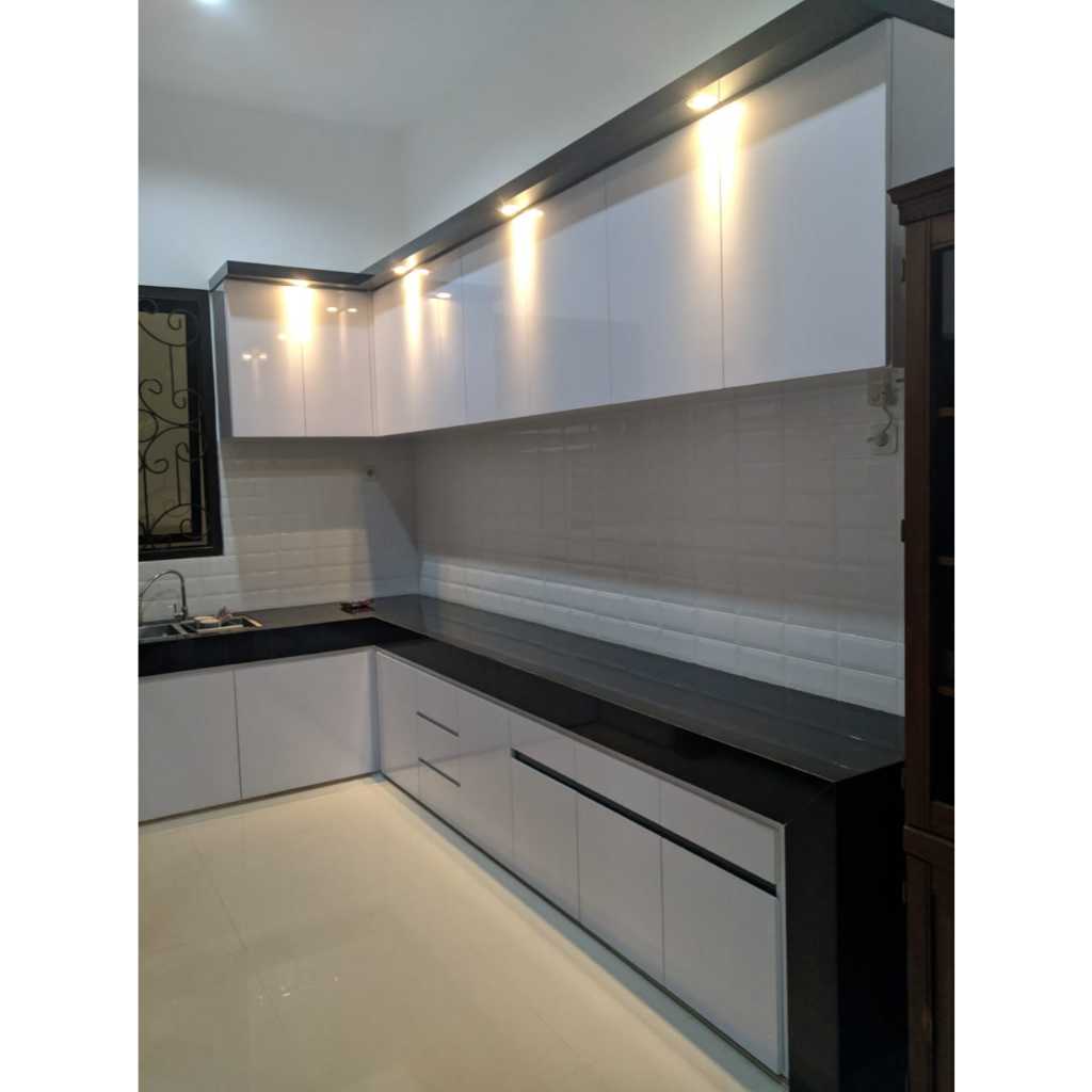 KItchen set minimalis sofa tv cabinet lemari finishing duco rak furniture