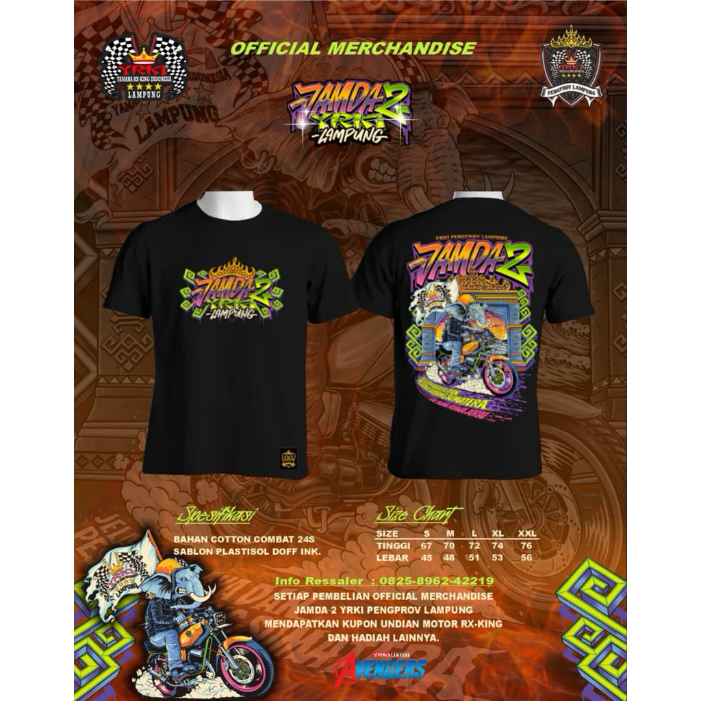 KAOS JAMDA 2 YRKI LAMPUNG