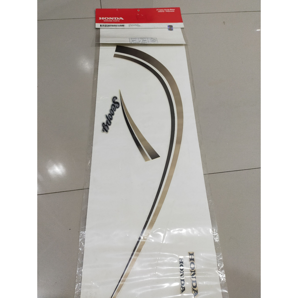STRIPING SCOOPY 871X01KYT940ZAL ORI AHM