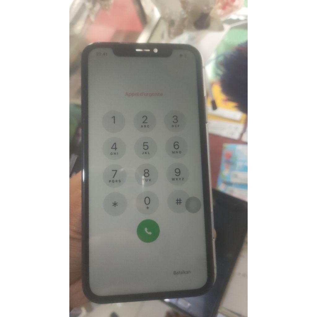 mesin iPhone xr kondisi pascode