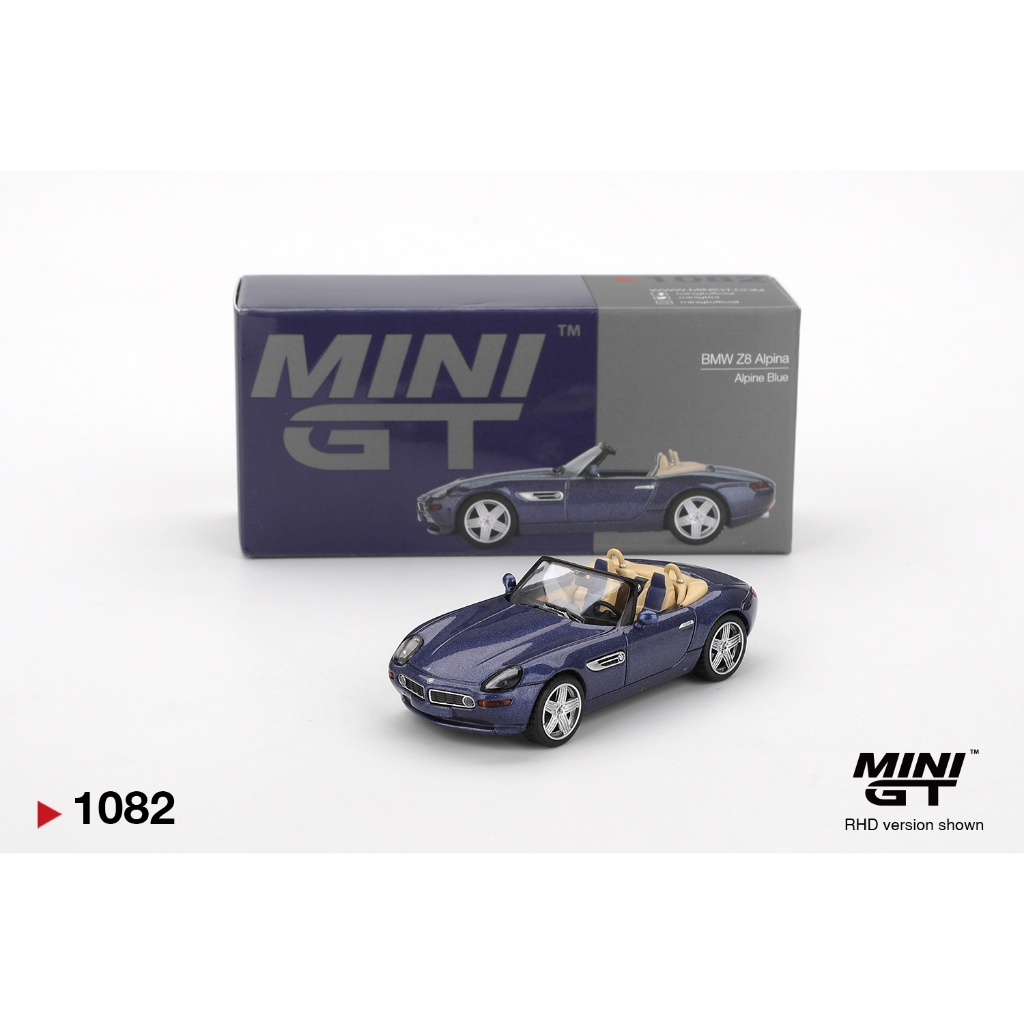 MINI GT 1082 BMW Z8 Alpina Alpine Blue MGT01082