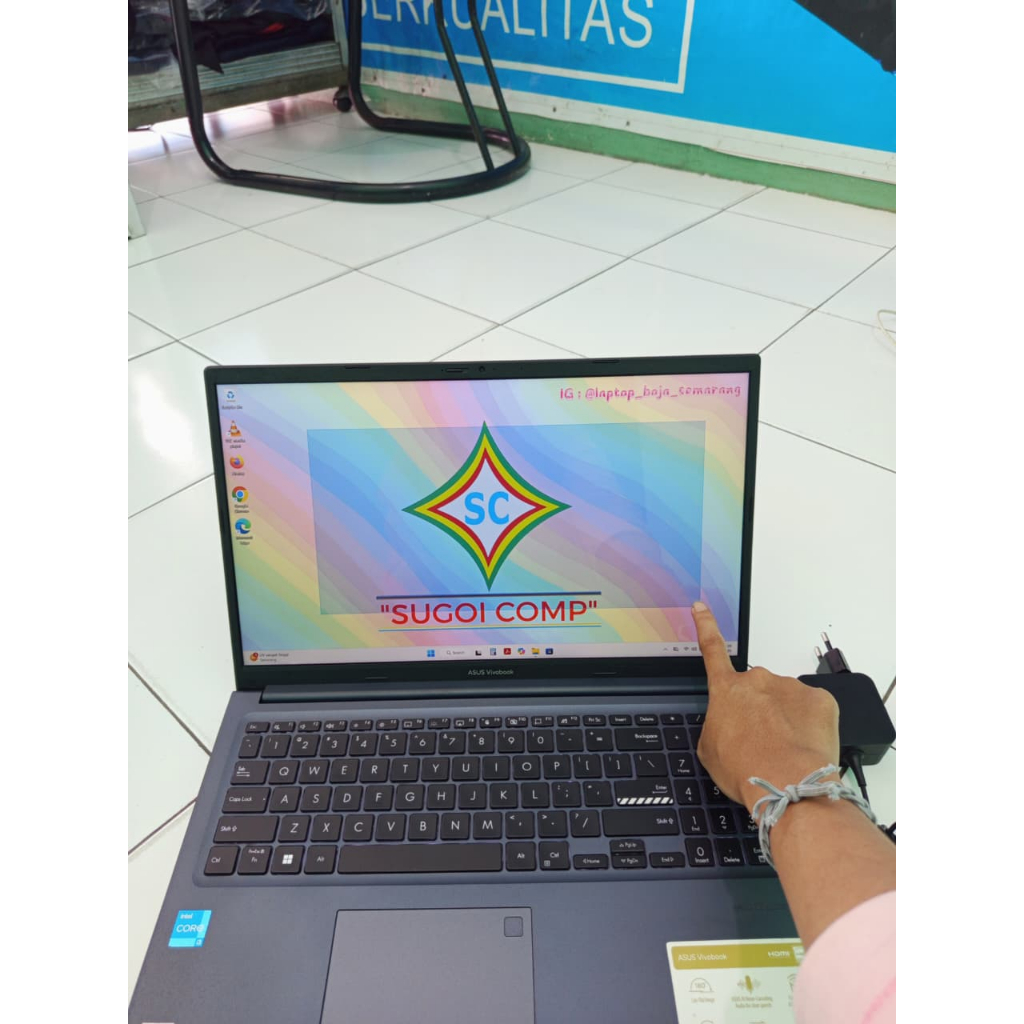 Laptop Second ASUS VIVOBOOK A1502ZA Core i3 gen 12 RAM 8GB SSD 512GB