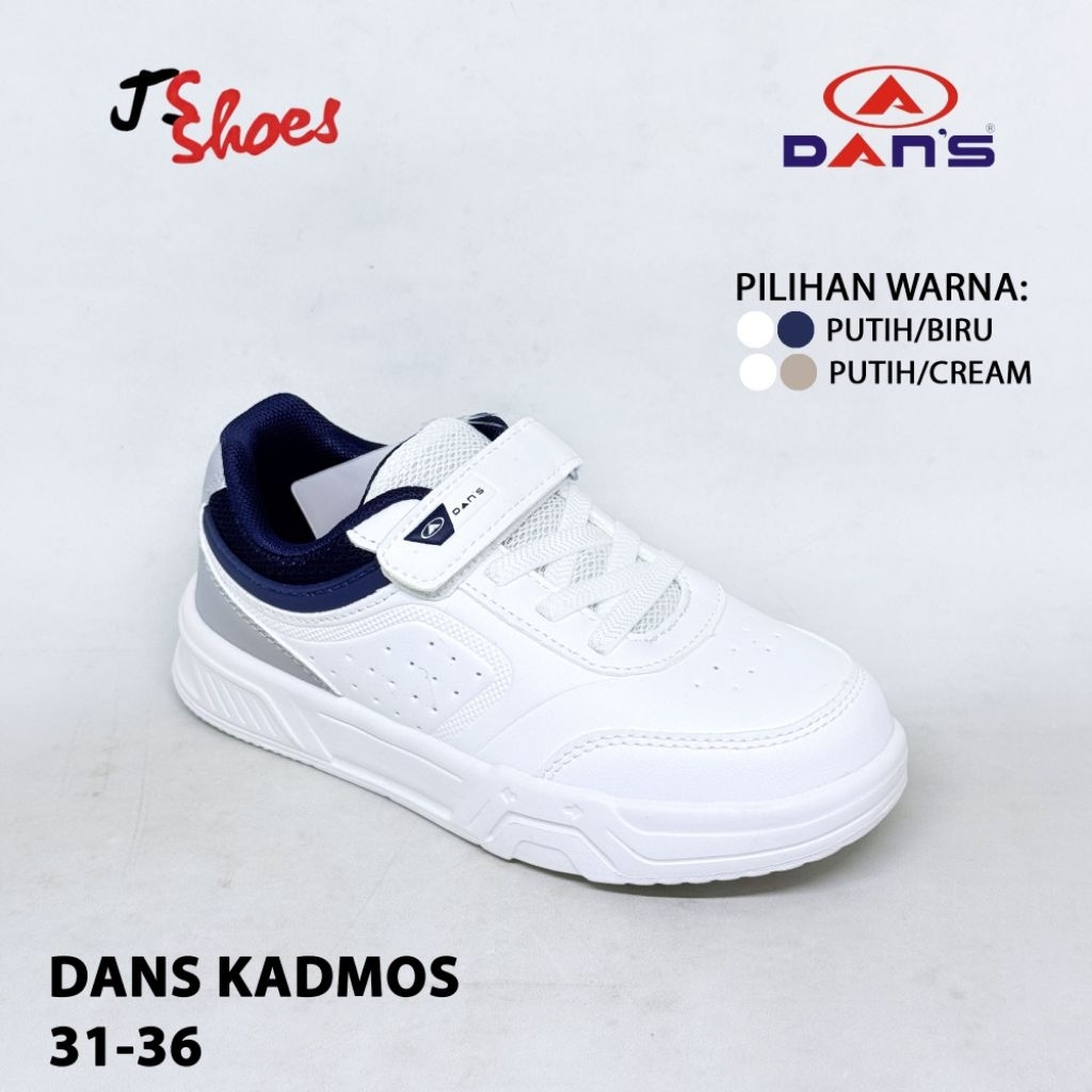 DANS KADMOS - SEPATU SNEAKERS SEPATU SEKOLAH ANAK MERK DANS ORIGINAL