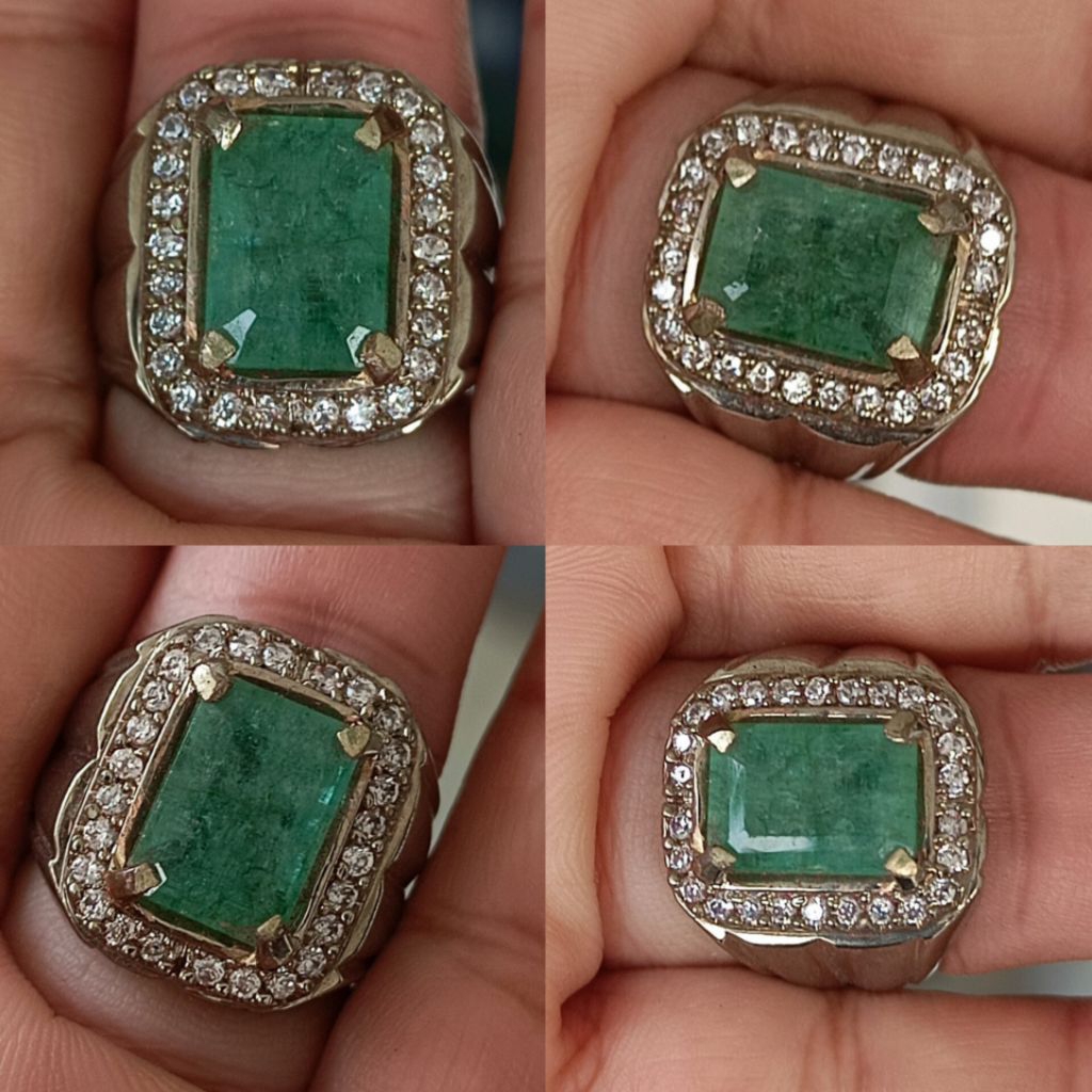 Natural Zamrud Kolombia - Zamcol - Emerald Beryl Colombia - CE Moderate