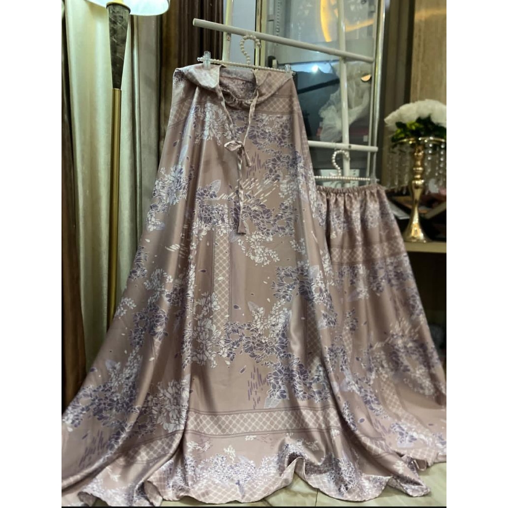 Mukena Dewasa Wearing Klamby Maxmara Luxury / Mukena Motif Wearing Murah / Rukuh Ala Wearing Klamby