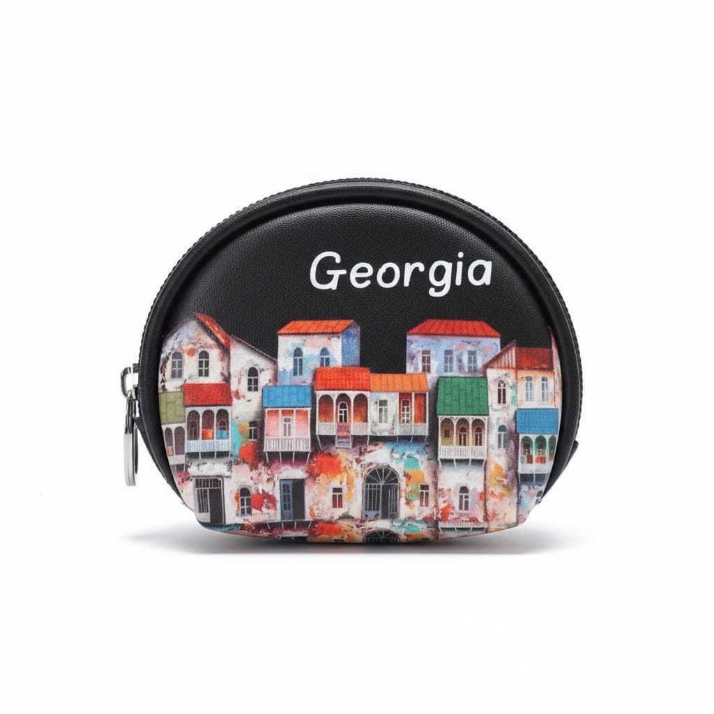 POUCH KOIN MINI GEORGIA NUANSA EROPA WANITA