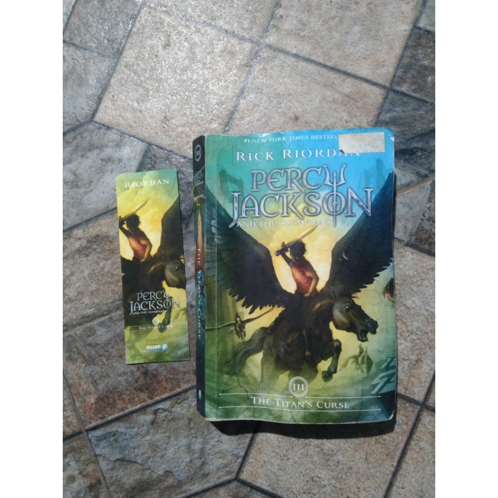 jual buku preloved Percy Jackson Titan curse