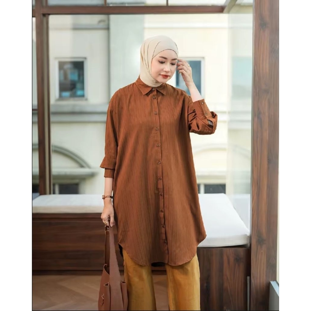 Ranim Tunik Heaven Lights Maple XXL