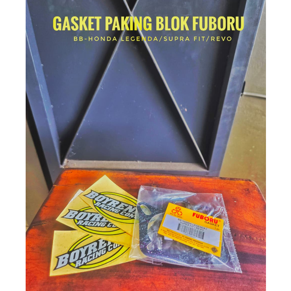 Packing Paking Blok Bawah Legenda/ Supra Fit Original Fuboru - BOYRENK RACING CONCEPT